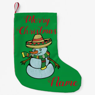 Mexikanska Sombrero Santa Thunder_Cove Liten Julstrumpa