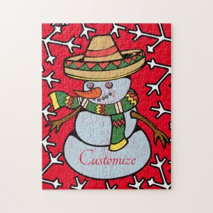 Mexikanska Sombrero Santa Thunder_Cove Pussel