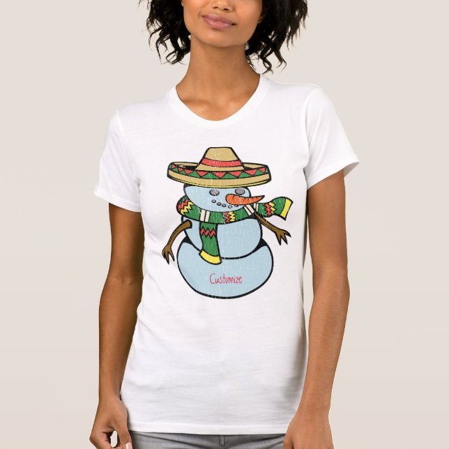 Mexikanska Sombrero Santa Thunder_Cove T Shirt (Framsida)