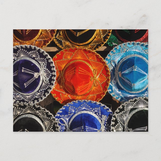 Mexikanska Sombreros vykort (Framsida)