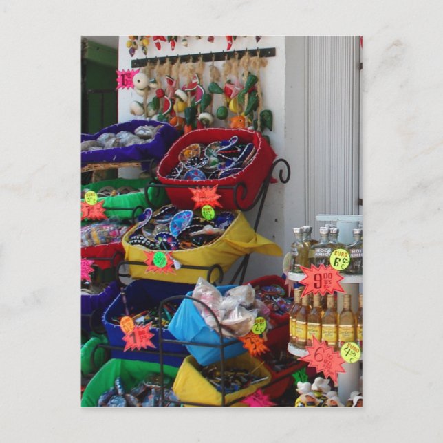 Mexikanska souvenirer vykort (Framsida)