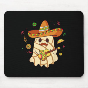 Mexikanska Spooky Ghost Play Guitar Conchas Pan Du Musmatta