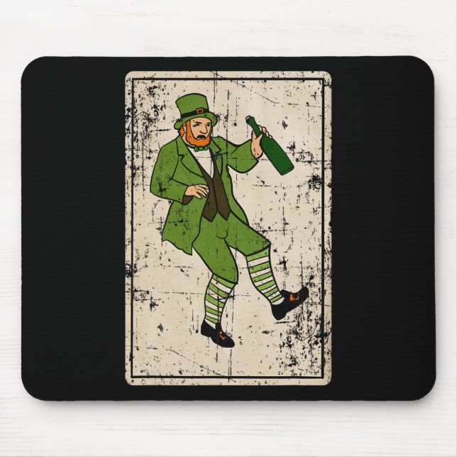 Mexikanska St patricks day och Cinco de Mayo Gift Musmatta (Framsidan)