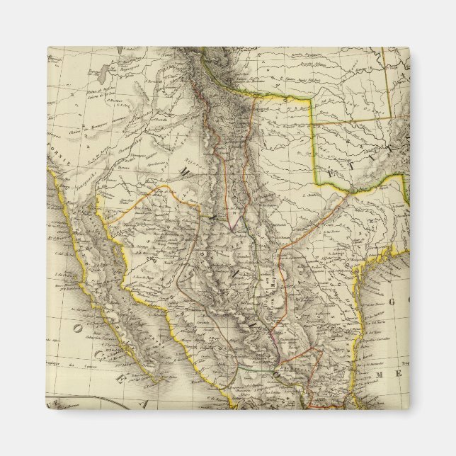 Mexikanska Stater, Centralamerika Magnet (Framsidan)