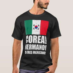 Mexikanska sydkoreanska fotbollsförbundet Chant Fl T Shirt
