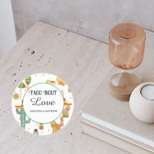 Mexikanska Taco Bout Kärlek Möhippa Party Favor Underlägg