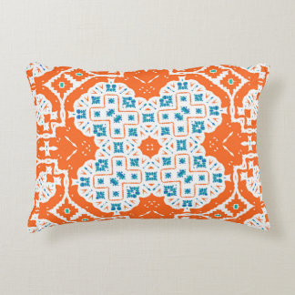Mexikanska Talavera: Antique Ceramic Seamless Prydnadskudde