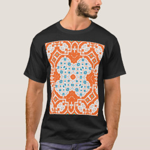 Mexikanska Talavera: Antique Ceramic Seamless T Shirt
