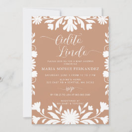 Mexikanska Talavera Boho Cielito Lindo Baby Shower Inbjudningar