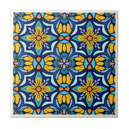 Mexikanska Talavera Ceramic Tile-samlingen Kakelplatta