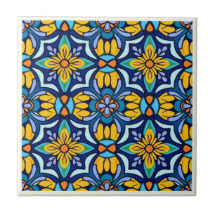 Mexikanska Talavera Ceramic Tile-samlingen Kakelplatta