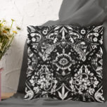 Mexikanska Talavera Pottery Tile Black White Kudde<br><div class="desc">Den här designen kan vara personlig om du väljer Redigera design. Du kan också överföra till andra objekt. Kontakta mig på colorflowcreations@gmail.com eller använda alternativet chatta överst på sidan om du vill ha den här designen på en annan produkt eller behöver hjälp med den här designen. Se mer av mina...</div>