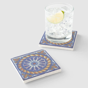 Mexikanska Talavera Tile Stil Underlägg