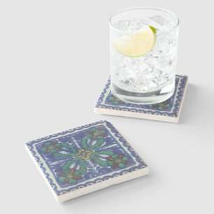 Mexikanska Talavera Tile Stone Underlägg