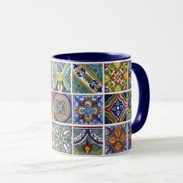 Mexikanska Talavera Tiles Mugg