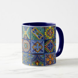 Mexikanska Talavera Tiles Mugg