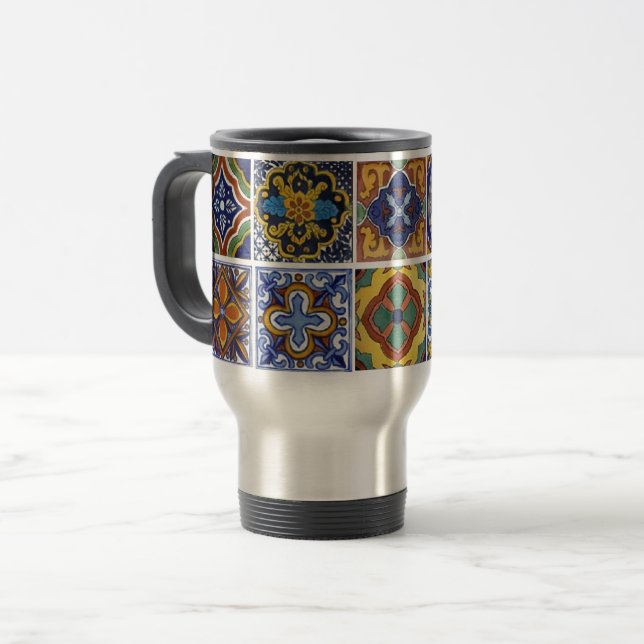 Mexikanska Talavera Tiles Resemugg (Framsida vänster)