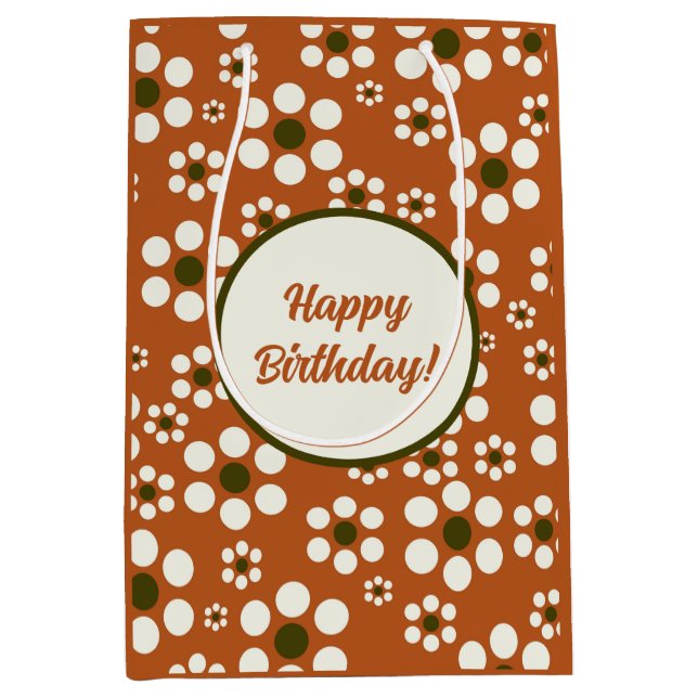 Mexikanska teracotta blommigt blommor (Framsidan)