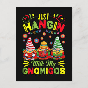 Mexikanska Tomtar Cinco De Mayo Fest Mexikansk Fie Vykort