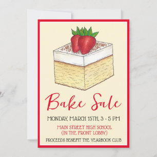 Mexikanska Tres Lords Cake Bake Sale Dessert Baker Inbjudningar