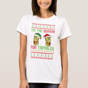 Mexikanska Ugly jul Tis säsongen för tamales T Shirt