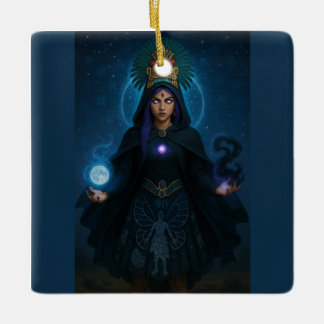 Mexikanska ursprungsgudarna Tlazolteotl Ornament