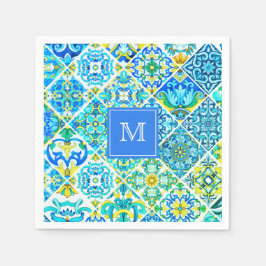 Mexikanska vattenmynta Sicilianska Medelhavsplatto Pappersservett