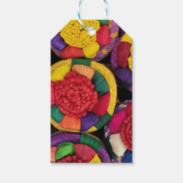 Mexikanska Wicker Boxes Presentetikett