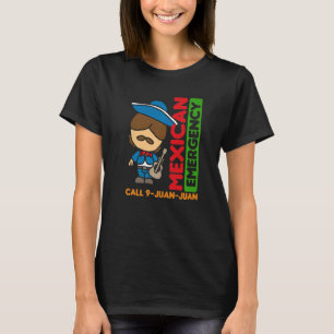 Mexikanskt Akut Ring 9 Juan Juan Mexican T Shirt