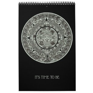 Mexikanskt aztec Sol Stone Mayan Calendar 1 Kalender