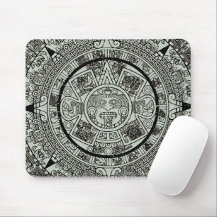 Mexikanskt aztec Sol Stone Mayan Calendar 1 Musmatta