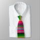 Mexikanskt Blanket Fiesta Rand Färgfärgat Sarape Slips (Bunden)