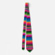 Mexikanskt Blanket Fiesta Rand Färgfärgat Sarape Slips (Baksida)