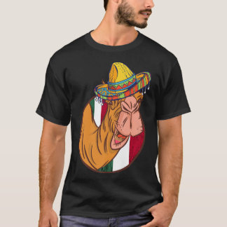 Mexikanskt Camel Hat Sombrero Funny Camel Life Mex T Shirt