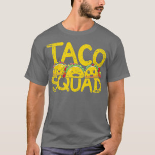 Mexikanskt Cuisine Funny Taqueria Taco Squad Mexik T Shirt
