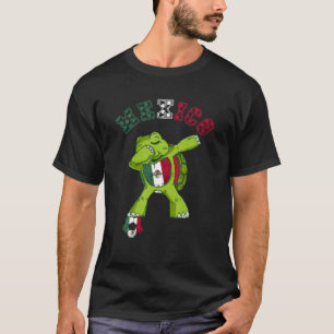 Mexikanskt fotbollslag för doping-sköldpadda t shirt