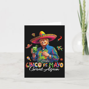 Mexikanskt göra Cinco De Mayo Underbar igen, en ko Kort
