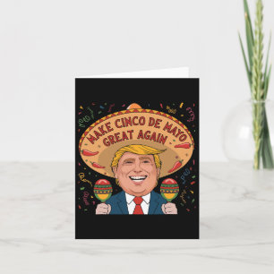 Mexikanskt göra Cinco De Mayo Underbar igen, en ko Kort