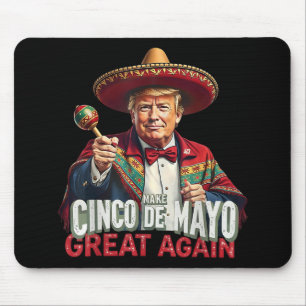 Mexikanskt göra Cinco De Mayo Underbar igen lustig Musmatta