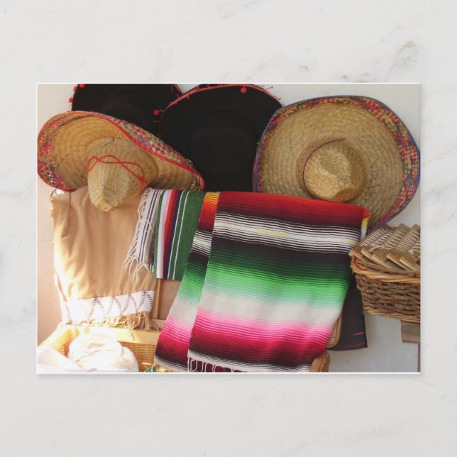 Mexikanskt kulturarv vykort (Framsida)