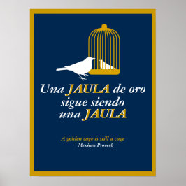 Mexikanskt ordspråk 2 poster