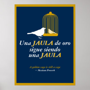 Mexikanskt ordspråk 2 poster