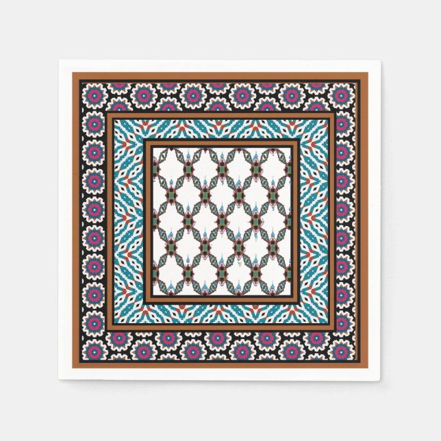 Mexikanskt Pride 2-design Pappersservett (Framsidan)