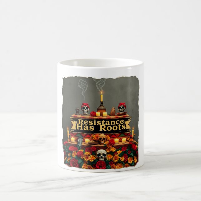 Mexikanskt protestersocker Skull Mugg | Hemlig kon (Center)
