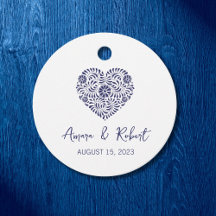 Mexikanskt talavera hjärta