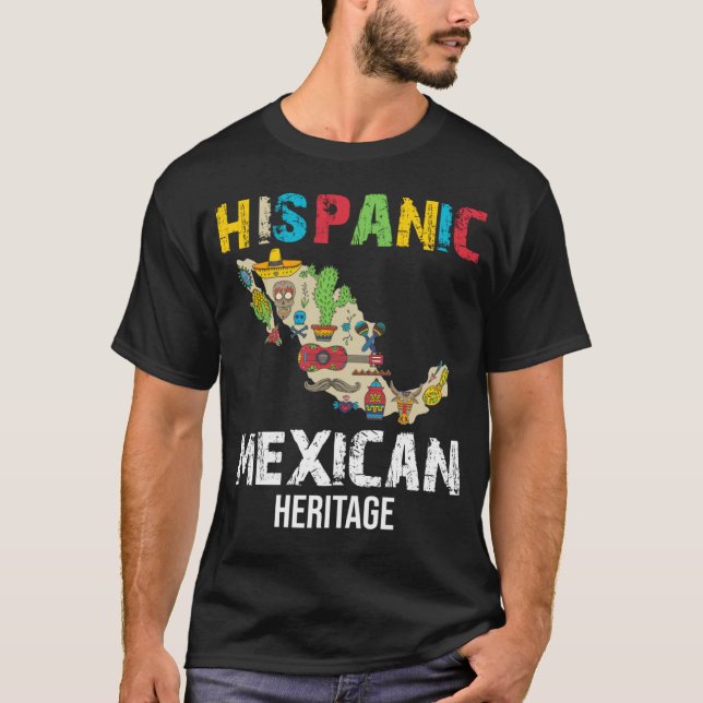Mexikanskt talesätt för Slogan Hispanic Mexican He T Shirt (Framsida)