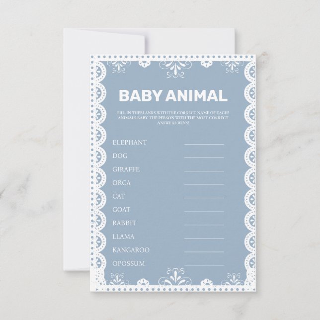 Mexikanskt Theme Namn-babyduschkort för barn Inbjudningar (Framsida)