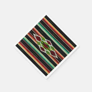 Mexikanskt, traditionellt, spanskt filtserbjekt pappersservett