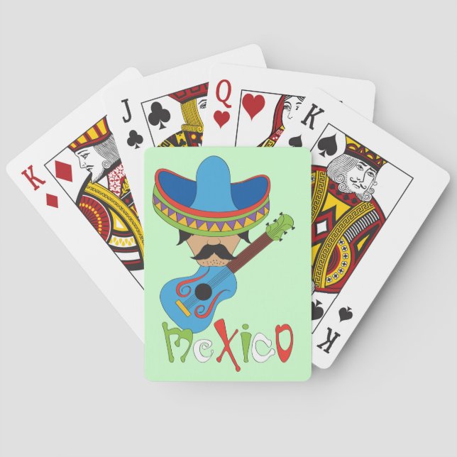 Mexiko 2 Cycle®-uppspelningskort Spel Kort (Baksidan)