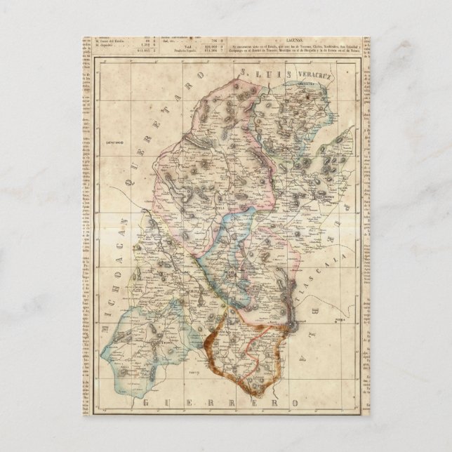 Mexiko 2 vykort (Framsida)